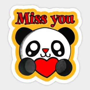 CUTE PANDA Sticker